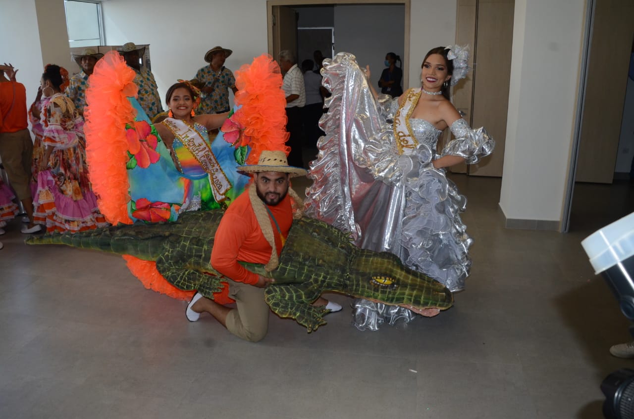 Reinas del Festival Nacional del Caimán Cienaguero.