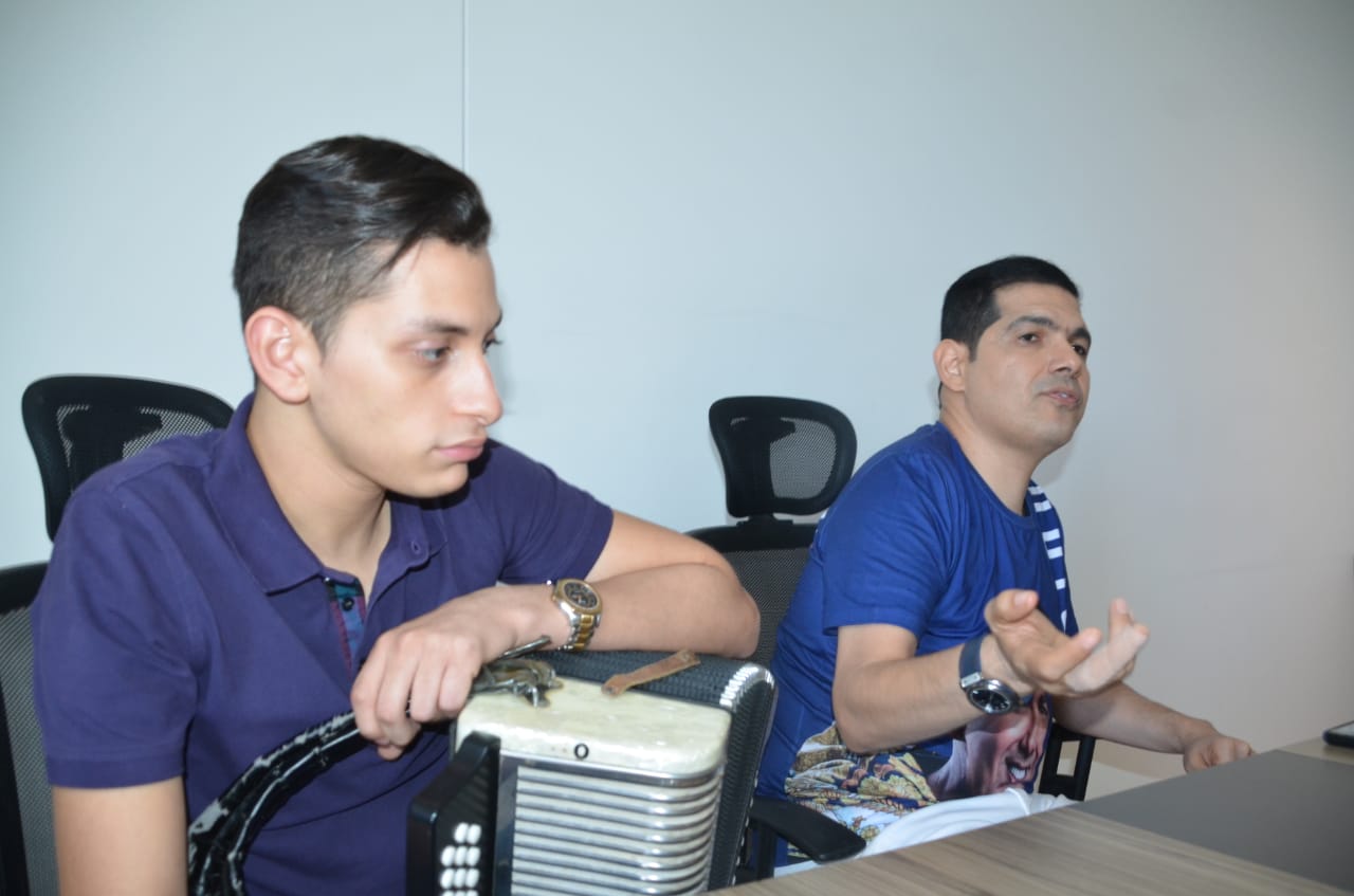 Rueda de prensa en Santa Marta