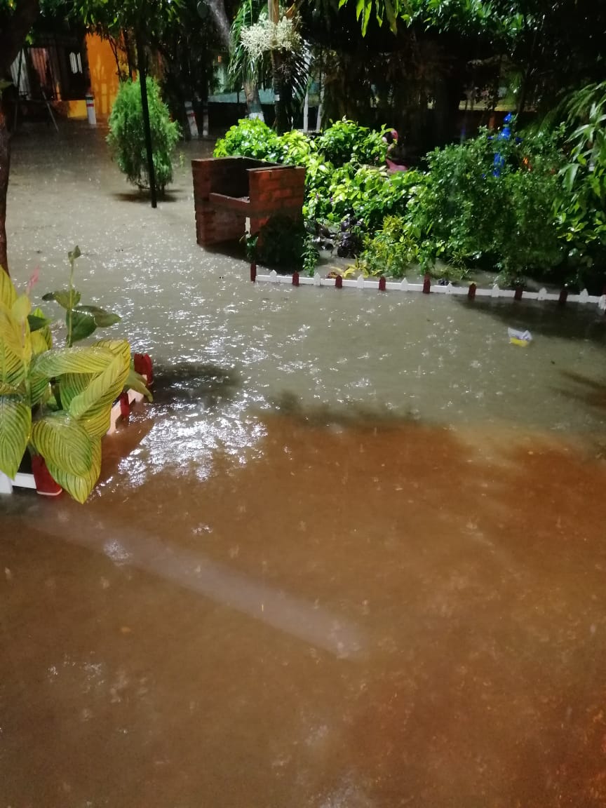 Inundación de barrios en la Concepción 1.