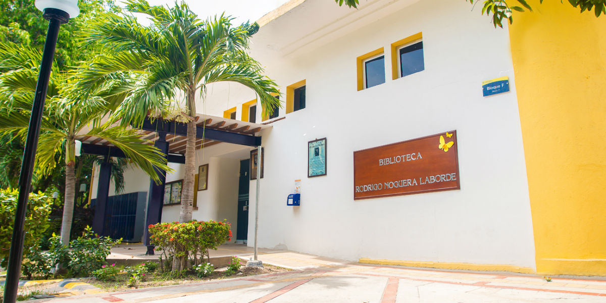 Biblioteca Rodrigo Noguera Laborde, en Santa Marta.