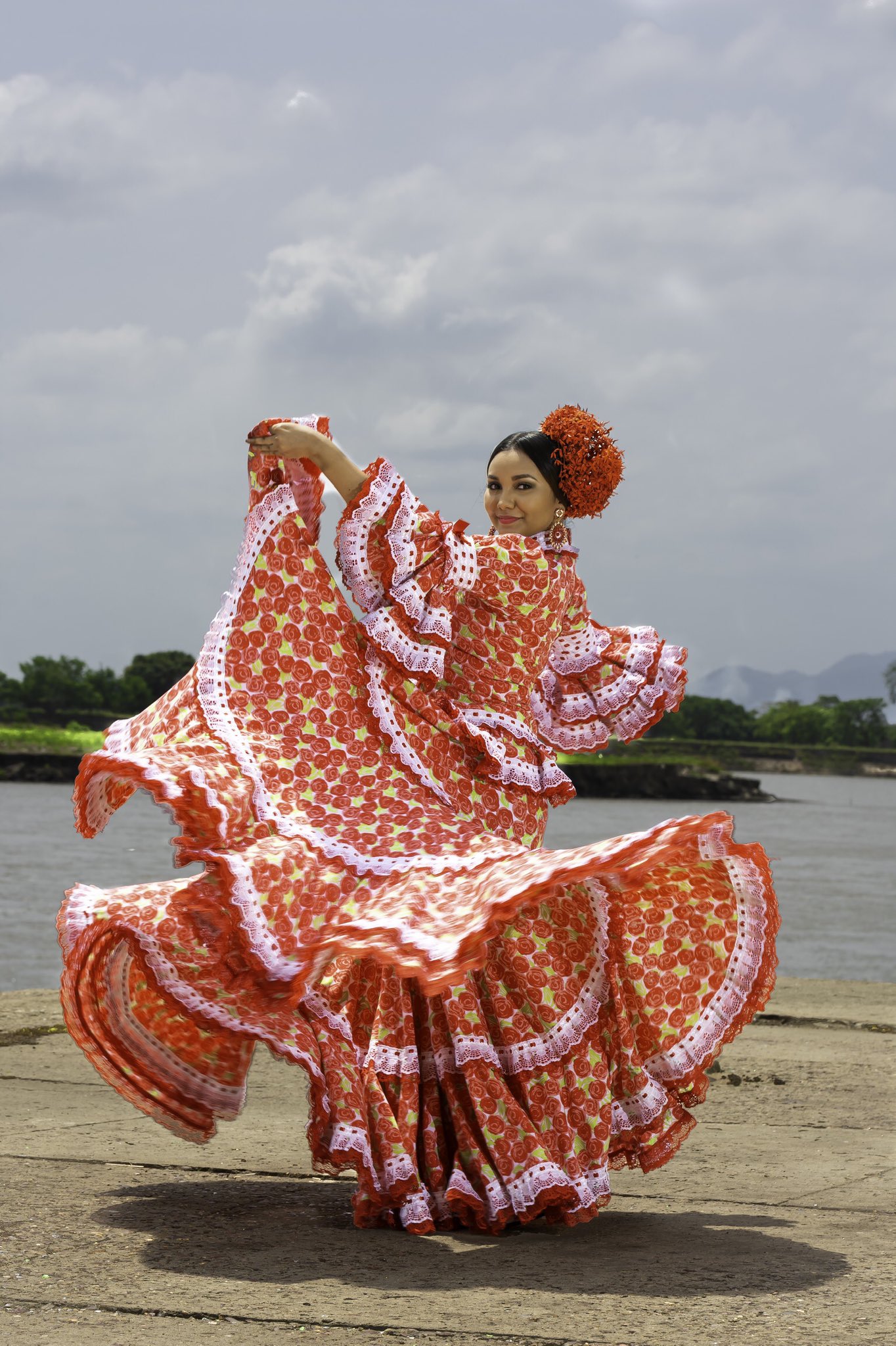 Anfitriona del Festival Nacional de la Cumbia