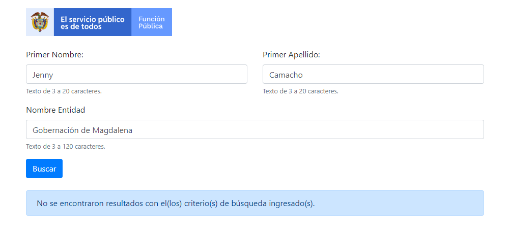 Jenny Camacho, jefe de la Oficina de Contratación.