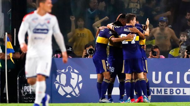 Boca goleó al Dim. 