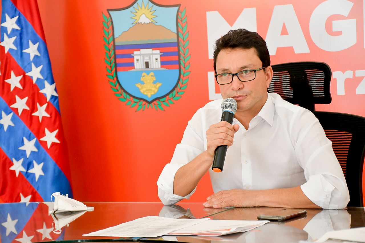 Carlos Caicedo, gobernador del Magdalena