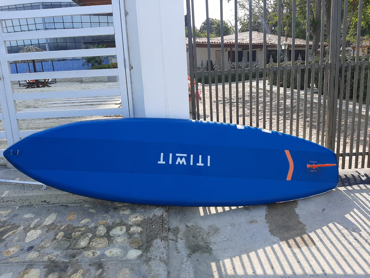 Tabla de surf incautada.