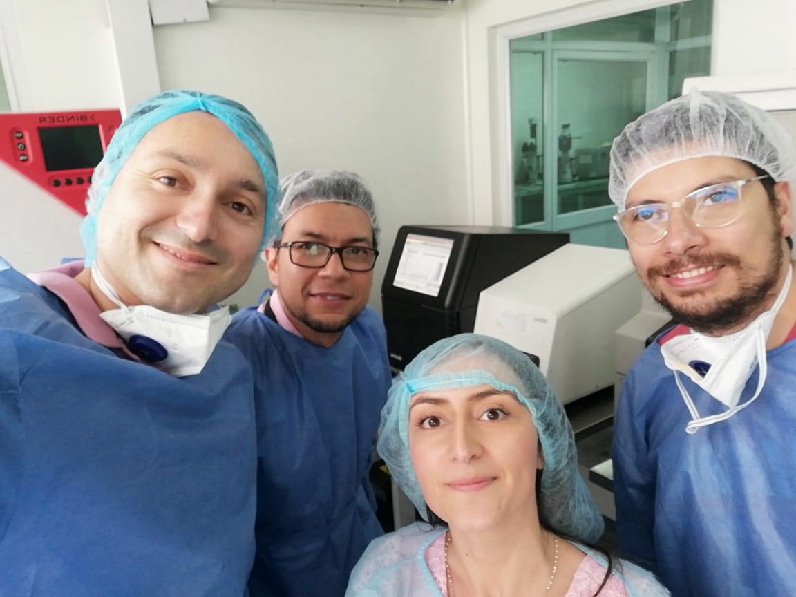 UCC Equipo de trabajo que participó en el importante avance científico.