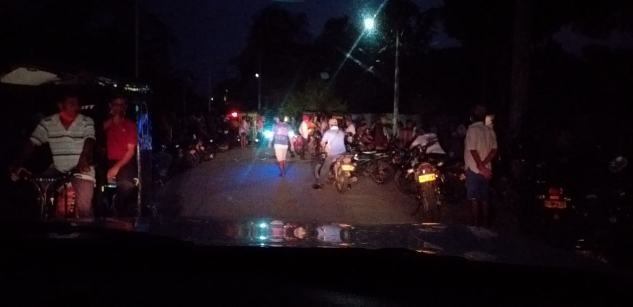 En la noche del miércoles también hubo aglomeraciones en Aracataca.