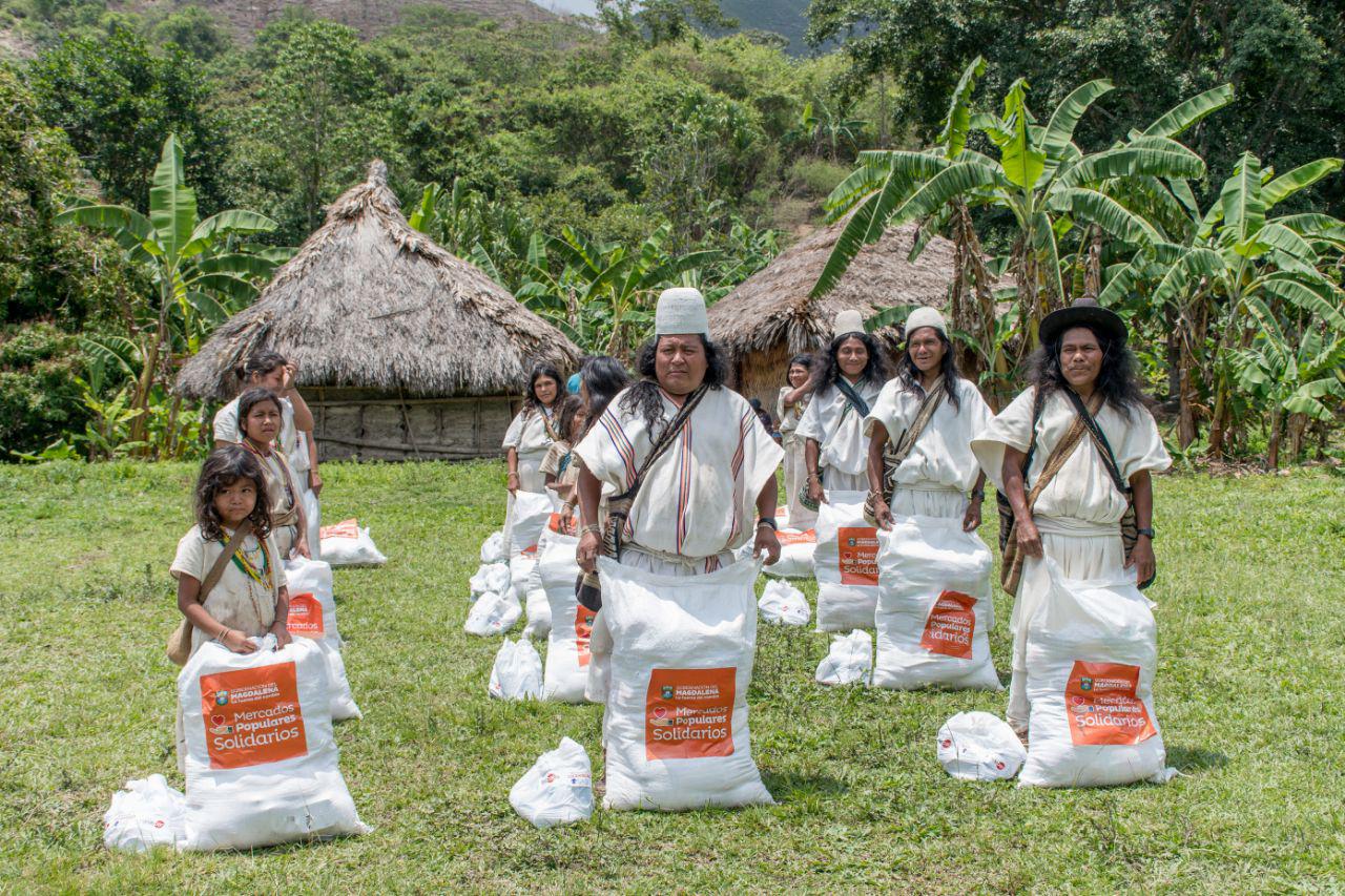 Indígenas De La Sierra Nevada De Santa Marta Reciben Los Primeros