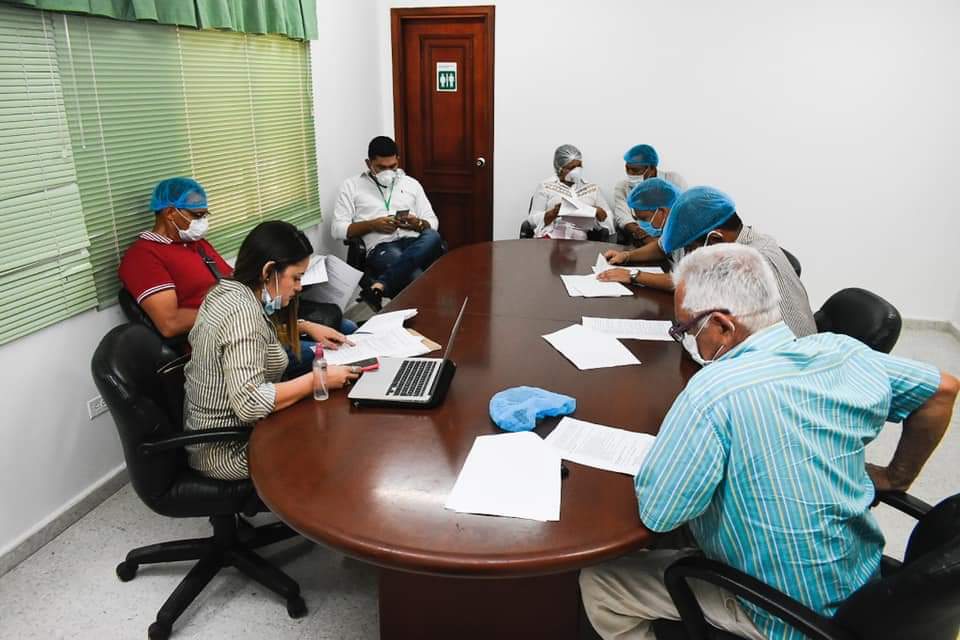 Roberto Campo Severini presidió el empalme de la gerencia del Hospital de Pivijay.