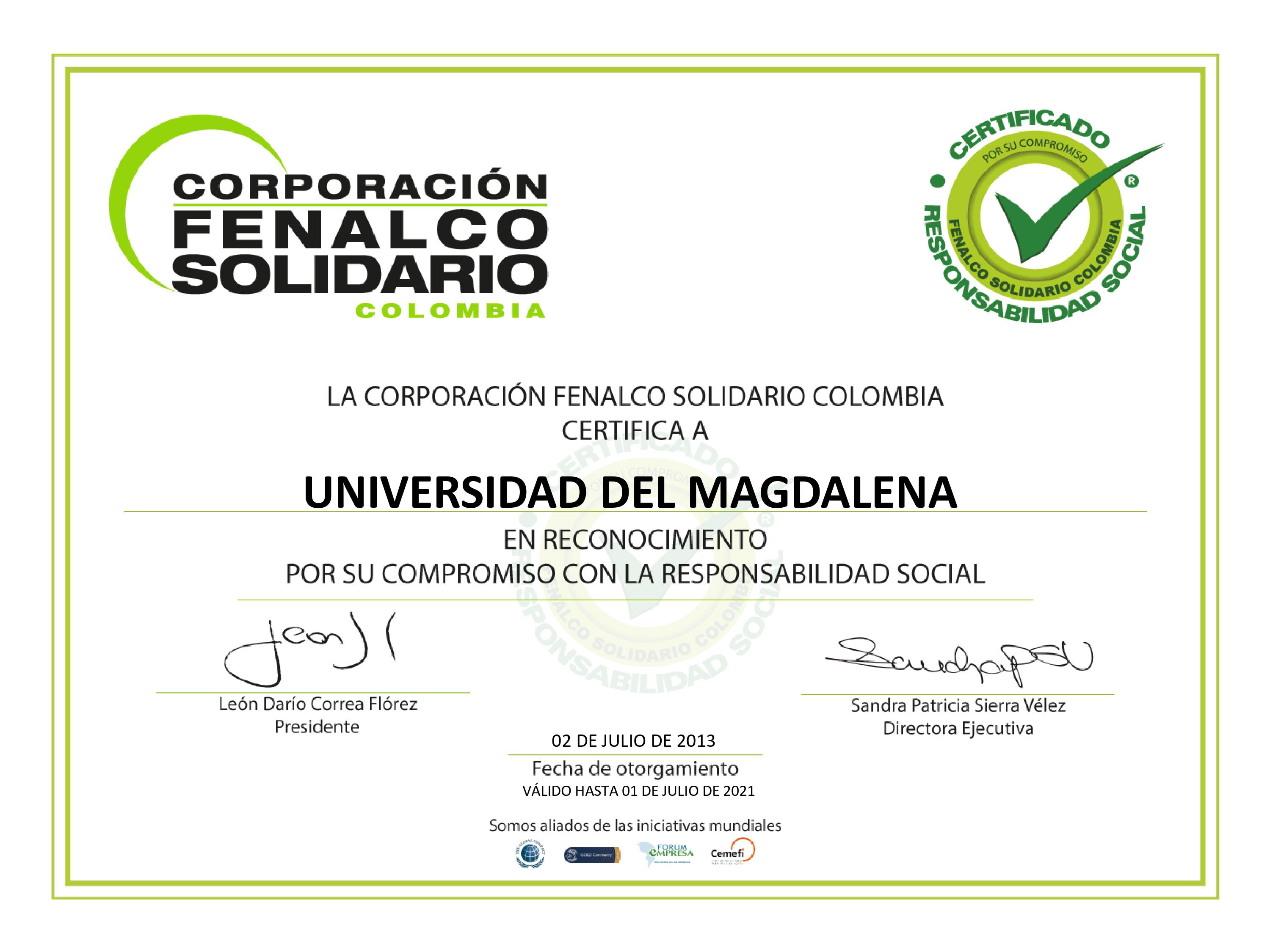 Certificado