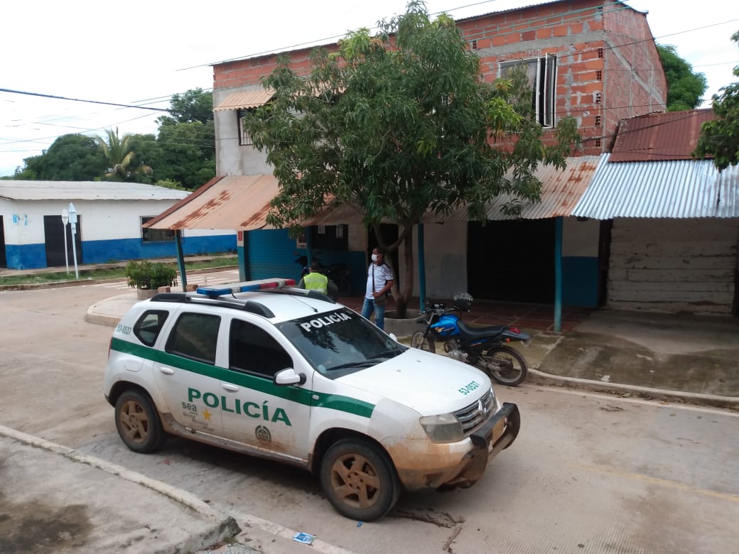 Wilder Álvarez La Policía busca a los responsables de este atentado.