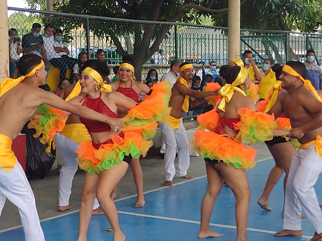 Durante el evento se realizaron actividades culturales. 