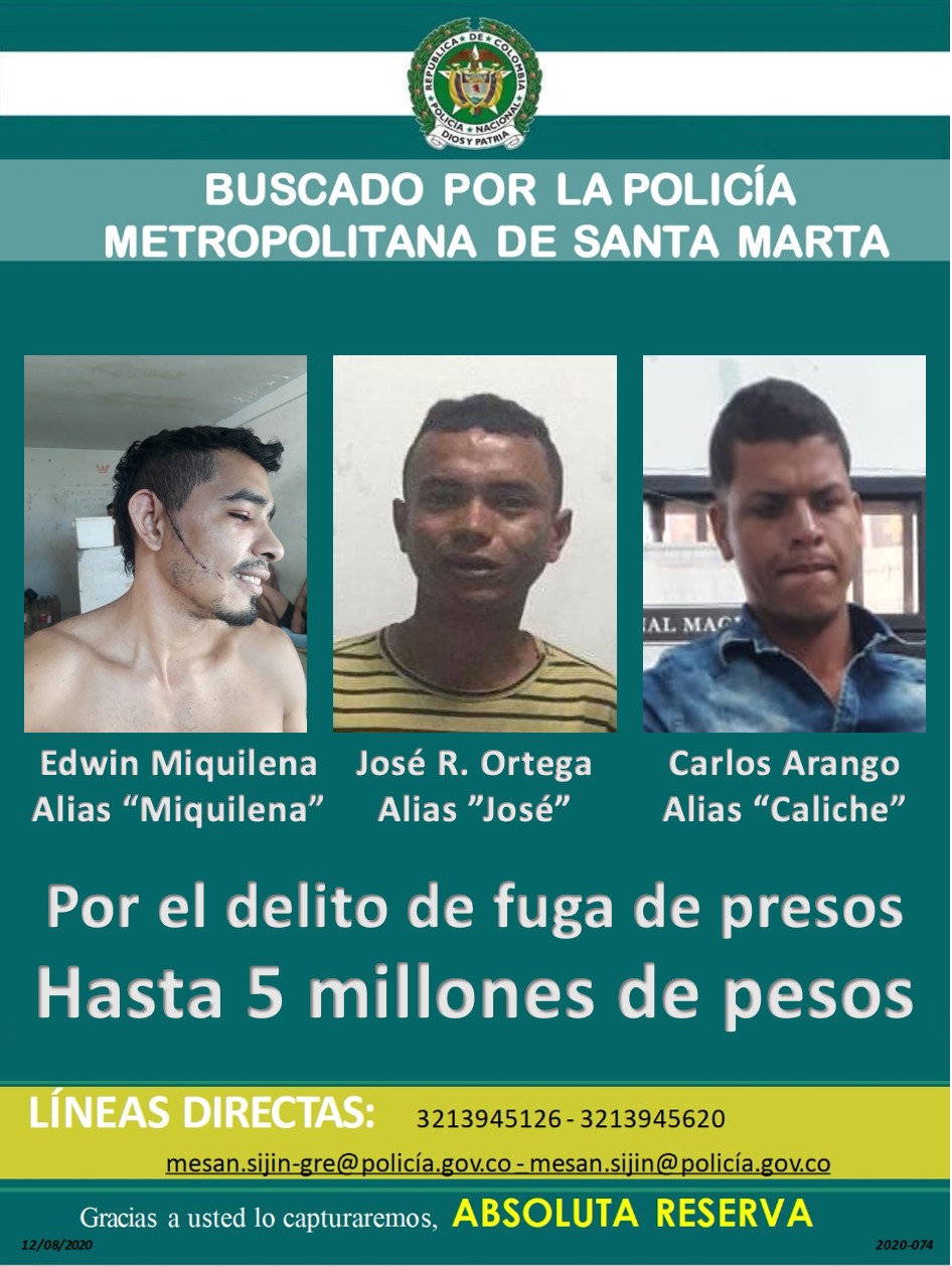 Cartel revelado por la Policía.