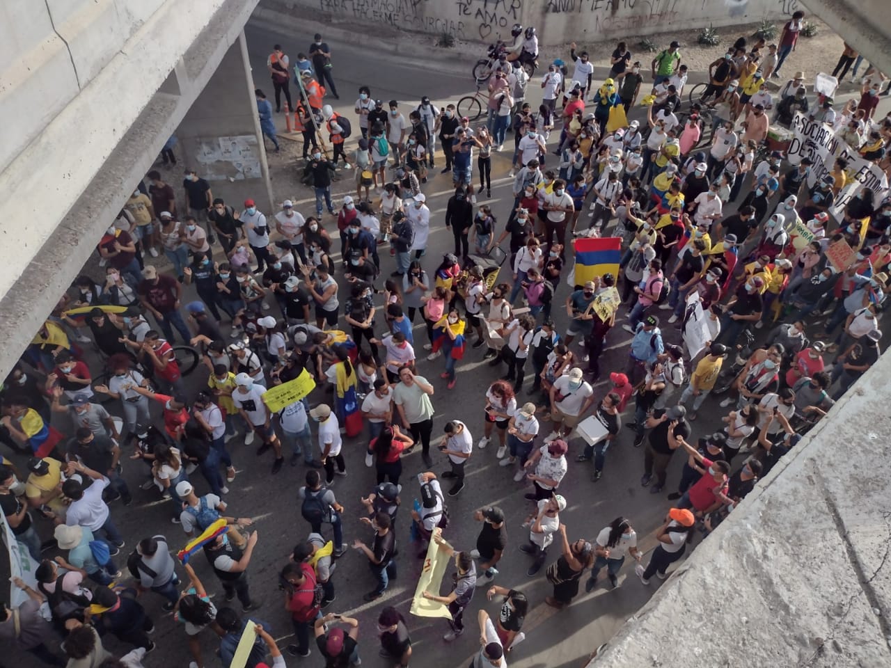 Fotos Santa Marta vivió una nueva marcha contra el Gobierno este miércoles