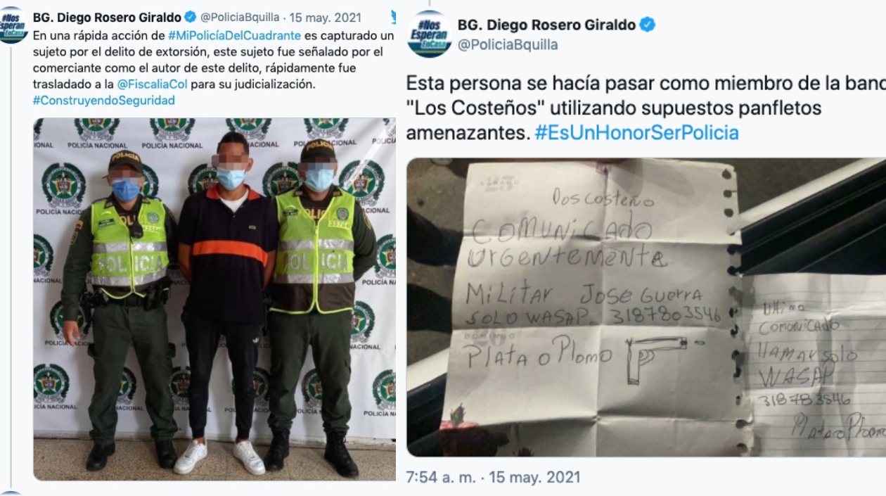 Esto fue lo que dijo el comandante de la Mebar, general Diego Rosero