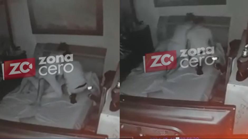 Yulitza Gudiño y Johan Gudiño quedaron grabados en cámaras de seguridad cuando asesinaban a 'El Negro Argel'.