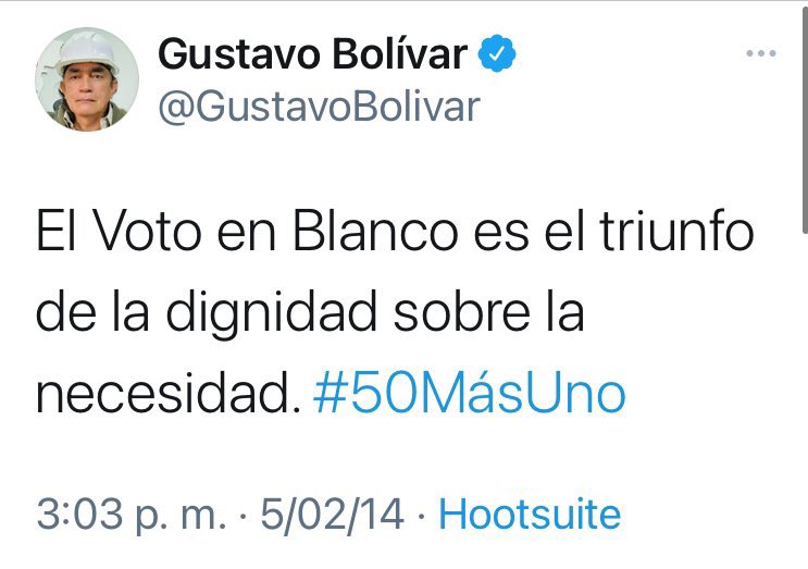 Trino de Gustavo Bolívar.