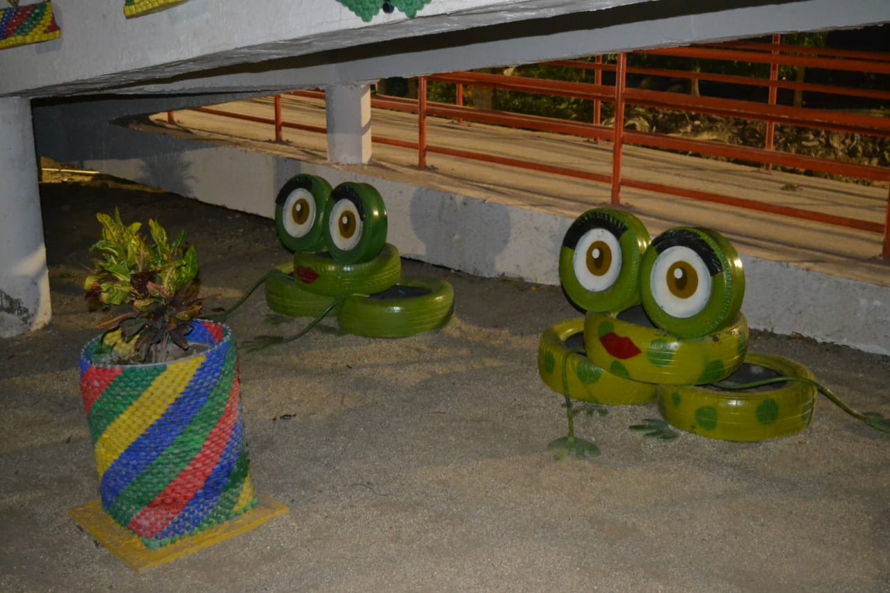 Este fue el ecoparque construido en Villas del Río 2. 