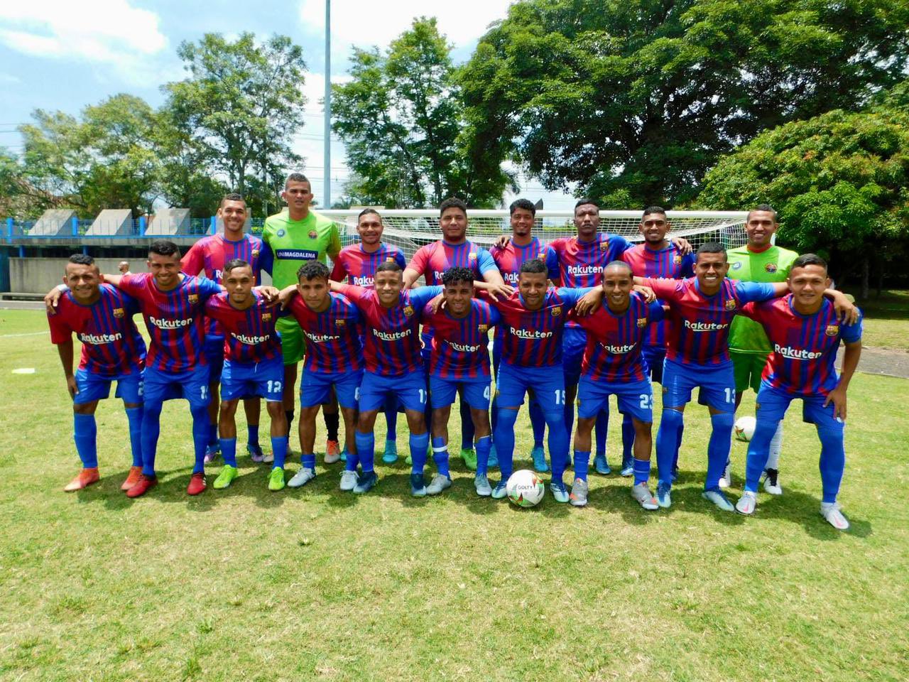 Por segunda vez en la historia la Unimag se cuelga la dorada en el fútbol. 