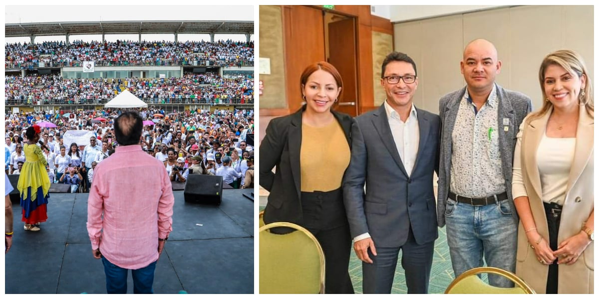 Tanto Petro como Caicedo eligieron distintas justificaciones para no aparecerse.