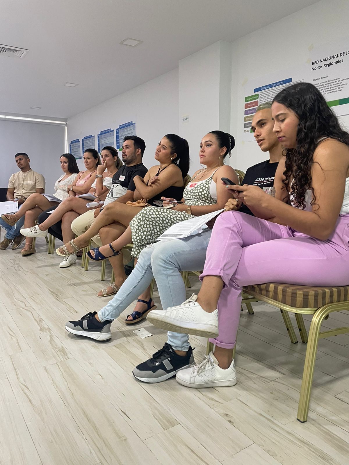 22 jóvenes de diferentes lugares del país se dieron cita en Santa Marta