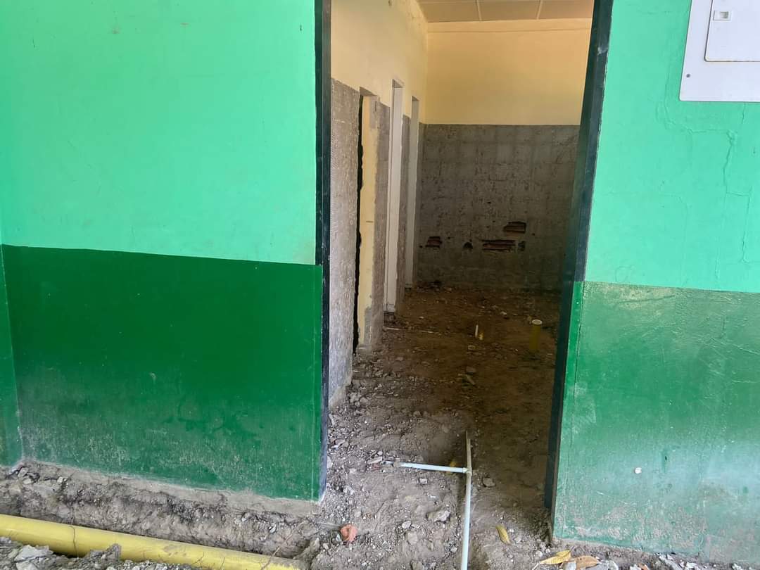 No hay baños disponibles para los niños