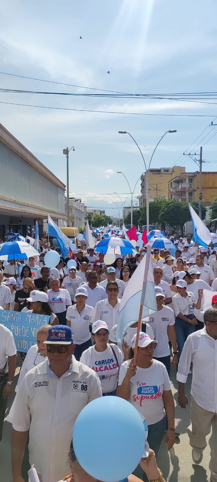 Movilización este martes.