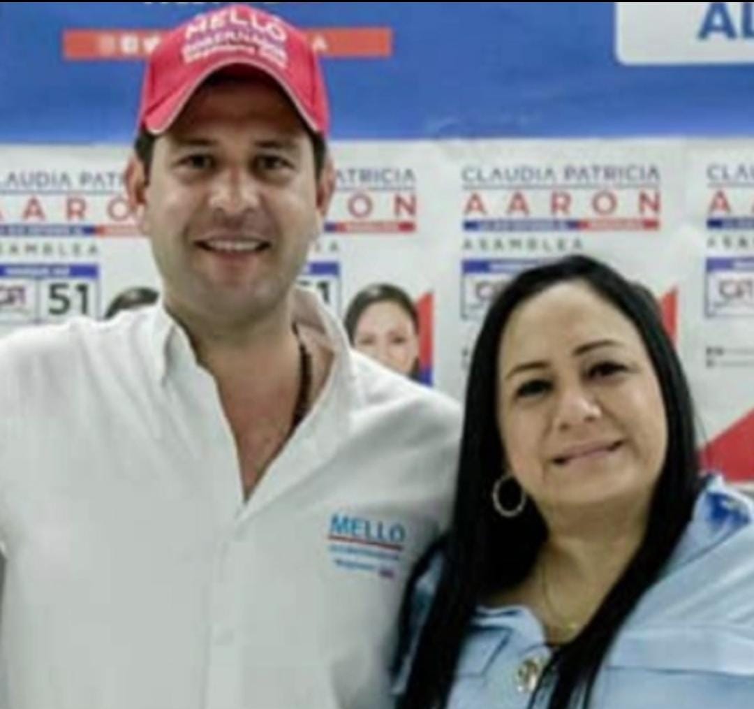 Claudia Aaron y Luis Miguel Cotes