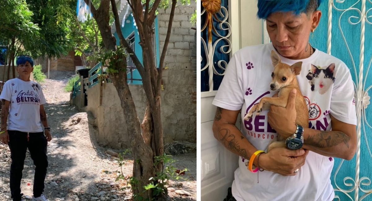 Beatriz Beltrán, animalista, confirmó el rescate del animal