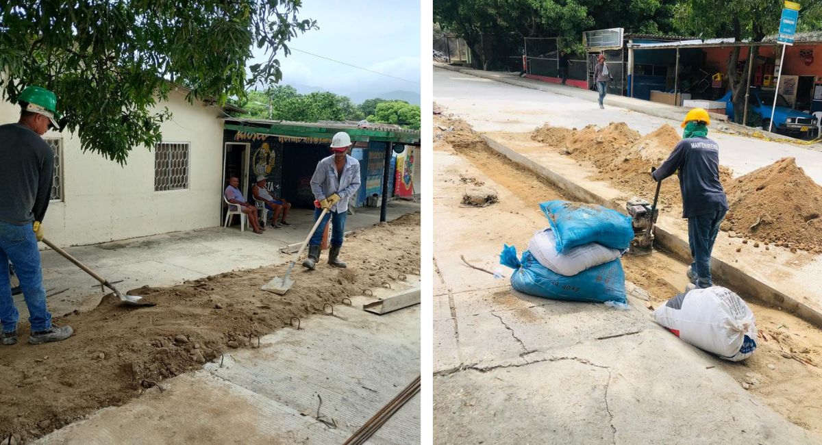 Hoy se anunció reparaciones en la vía, que incluían reemplazar placas de concreto