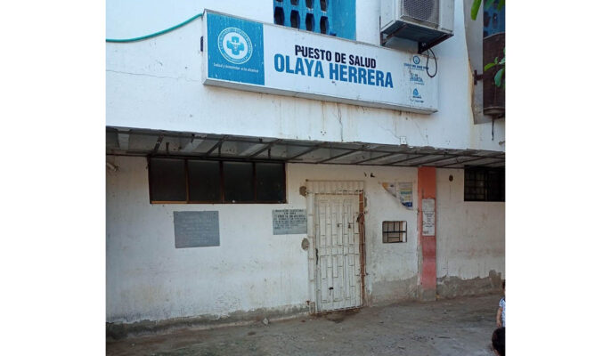 Estado del puesto de salud, Olaya Herrera