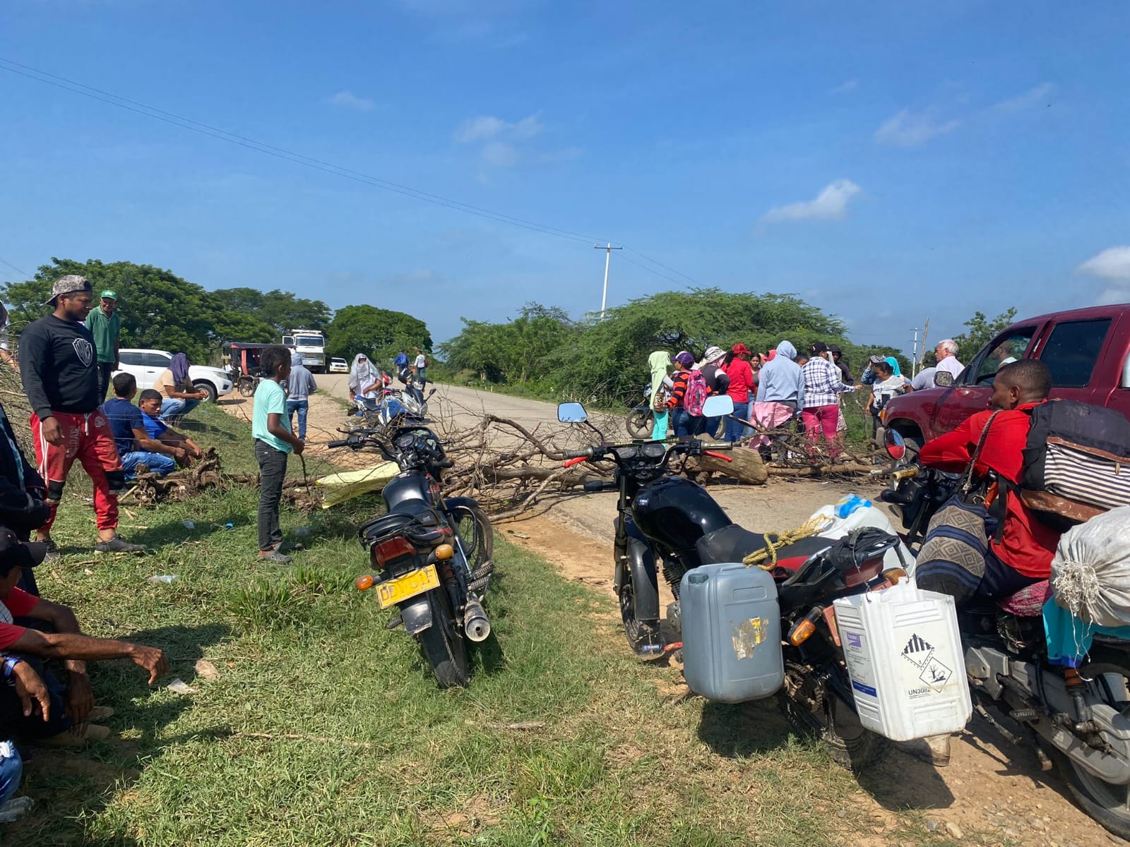 Protestas por transporte escolar