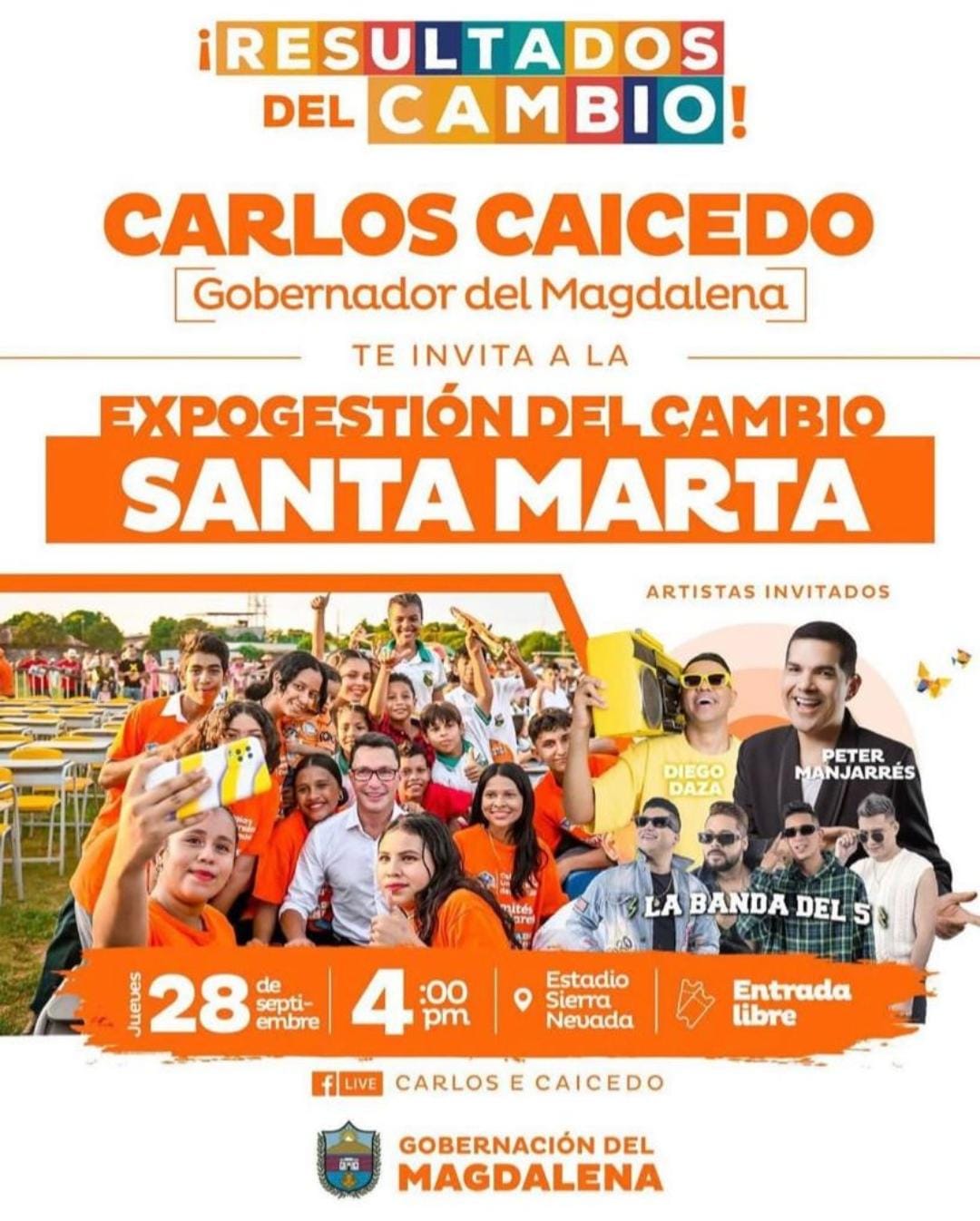 Nuevo evento convocado por la Gobernación del Magdalena