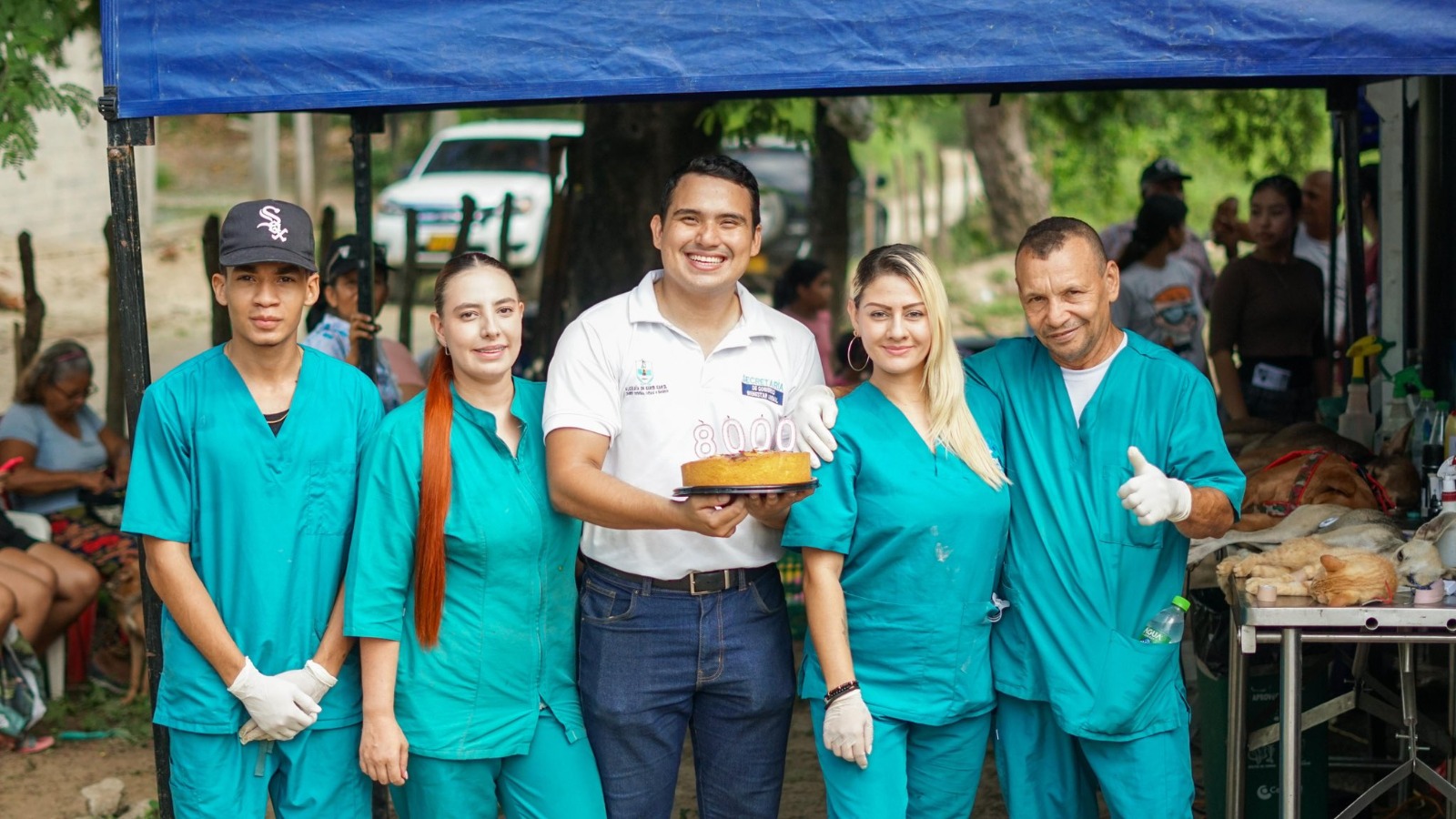 Lorenzo Bonilla, encargado del enlace animal de la Alcaldía.