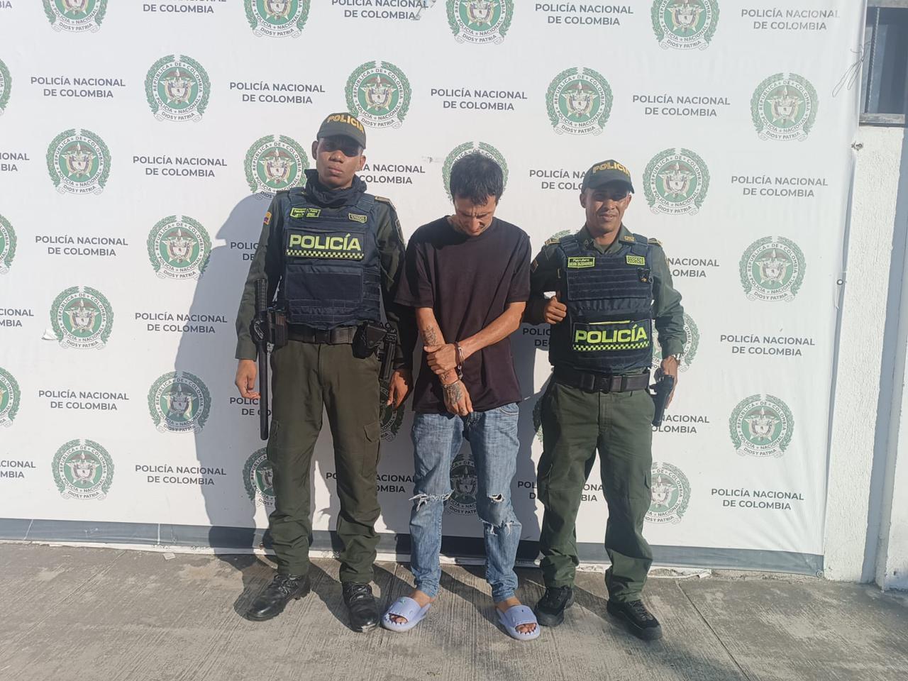 Anderson Moreno, capturado en Bastidas