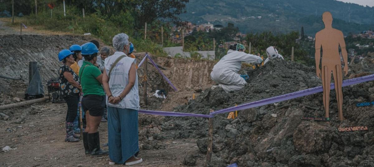 Hallan restos humanos en La Escombrera de la Comuna 13 en Medellín.