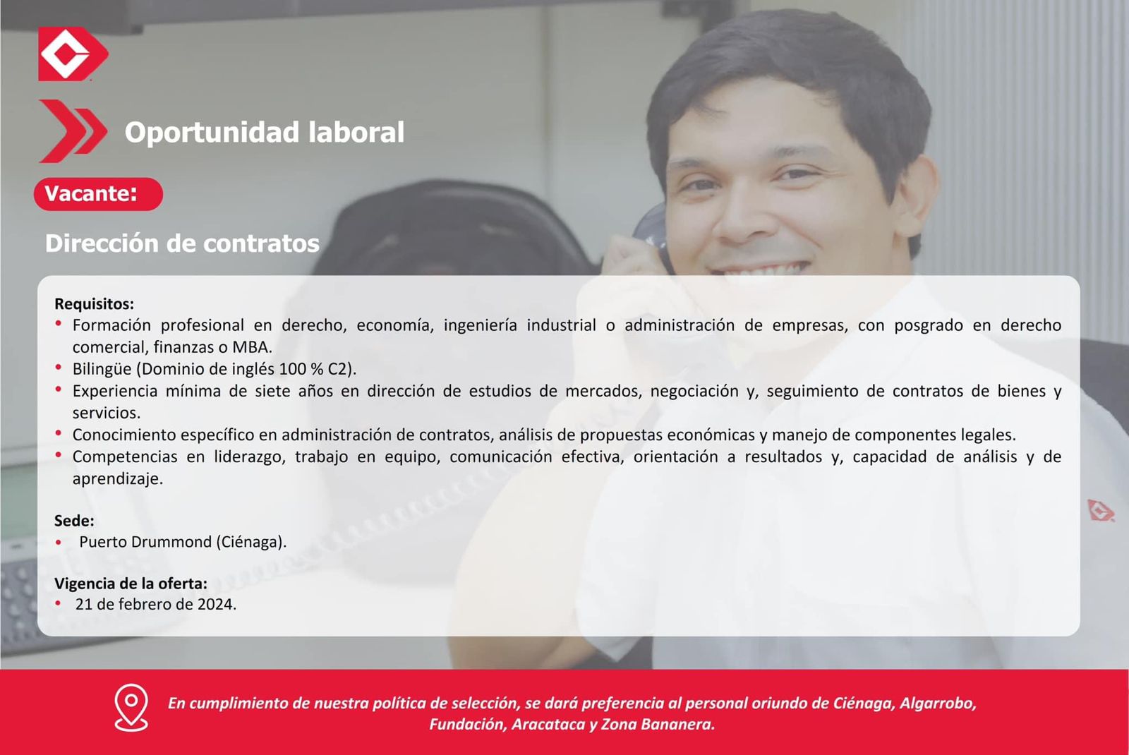 Vacante.