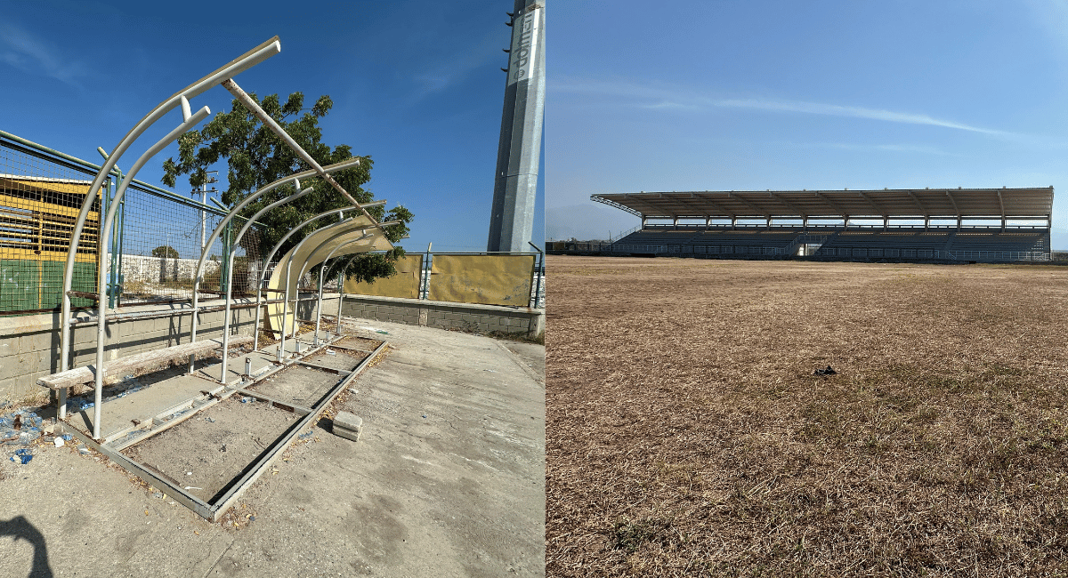 Abandono estadio Ciénaga