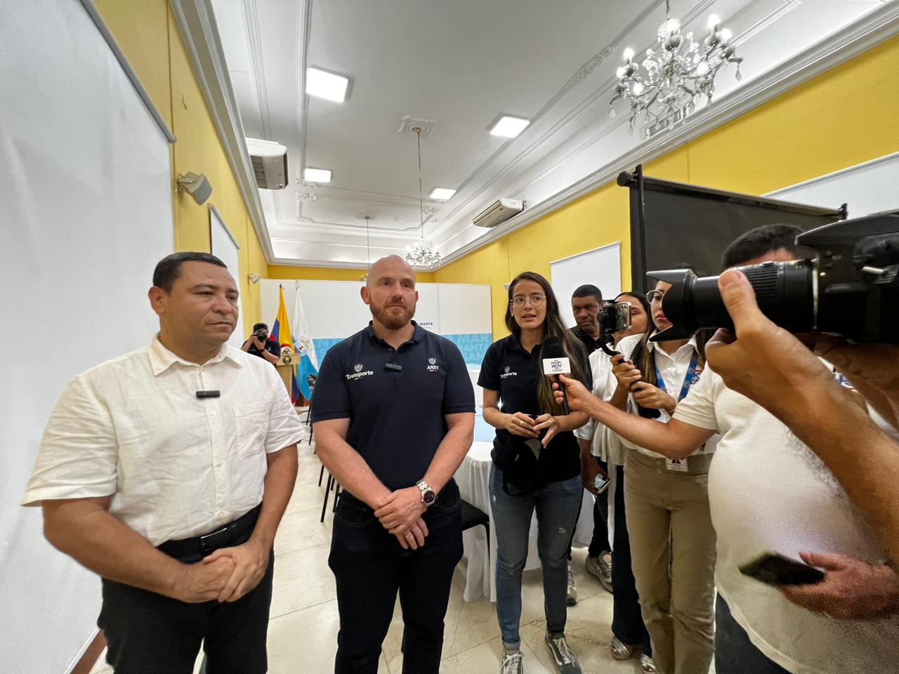 Autoridades de Santa Marta y la Agencia Nacional de Seguridad Vial lanzaron la estrategia ‘Nos Movemos por la Vida’ para reducir la siniestralidad vial en la ciudad.