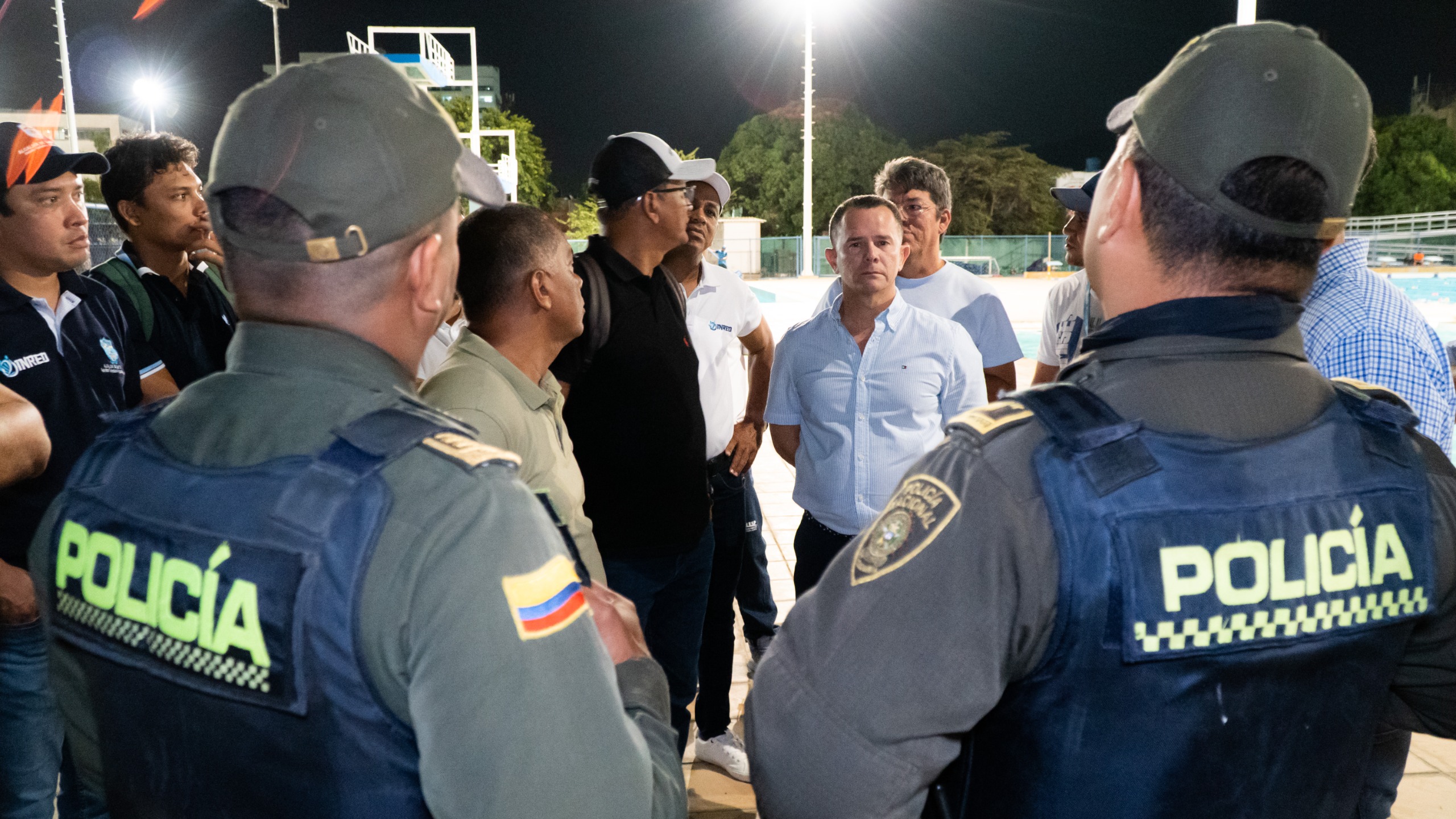 El recorrido contó con l presencia del concejal Howard Escárraga