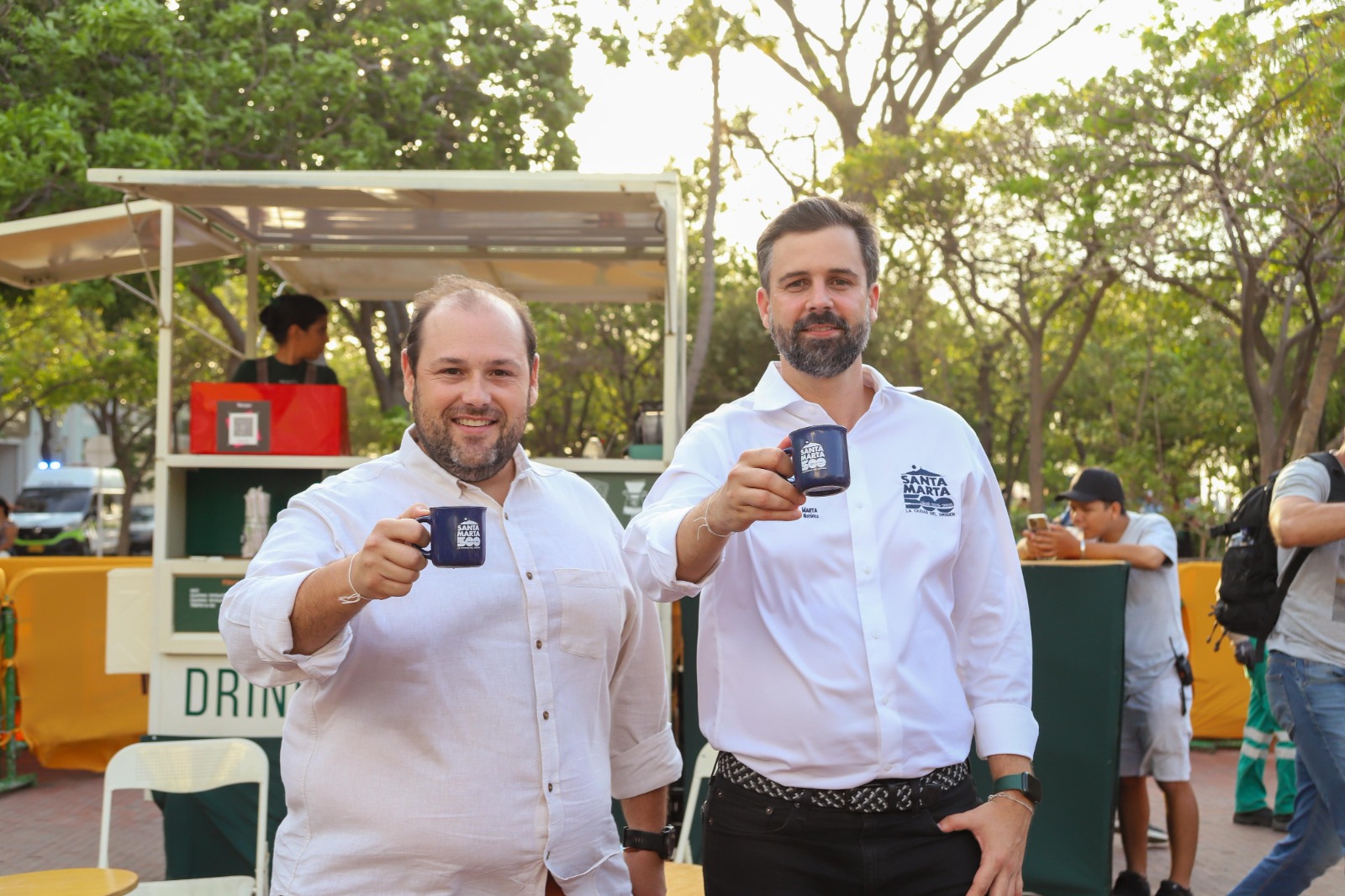 Andrés Vives y Carlos Jaramillo.