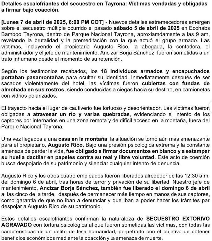 Comunicado