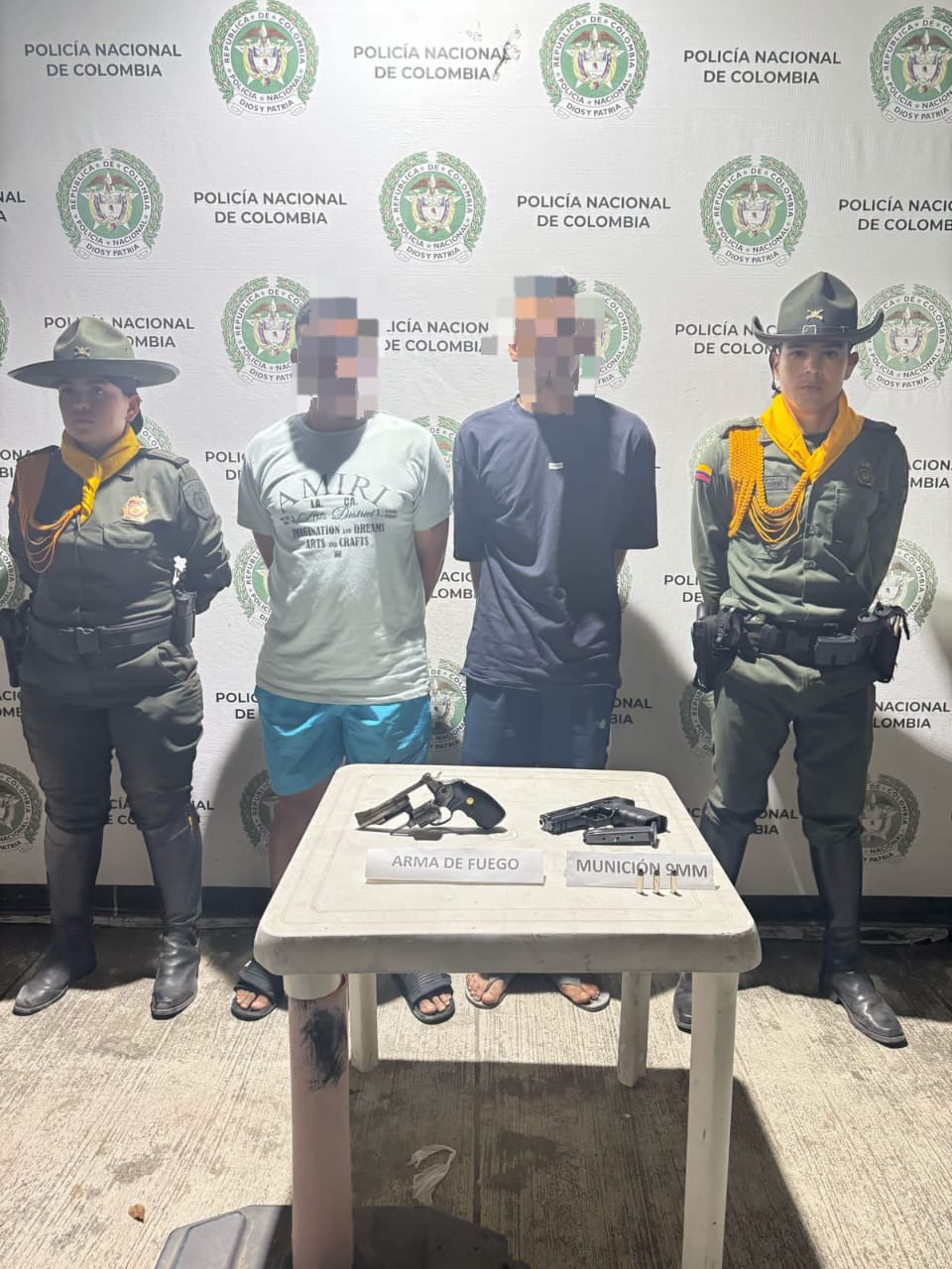 Capturados en la trocha de Ayapel.