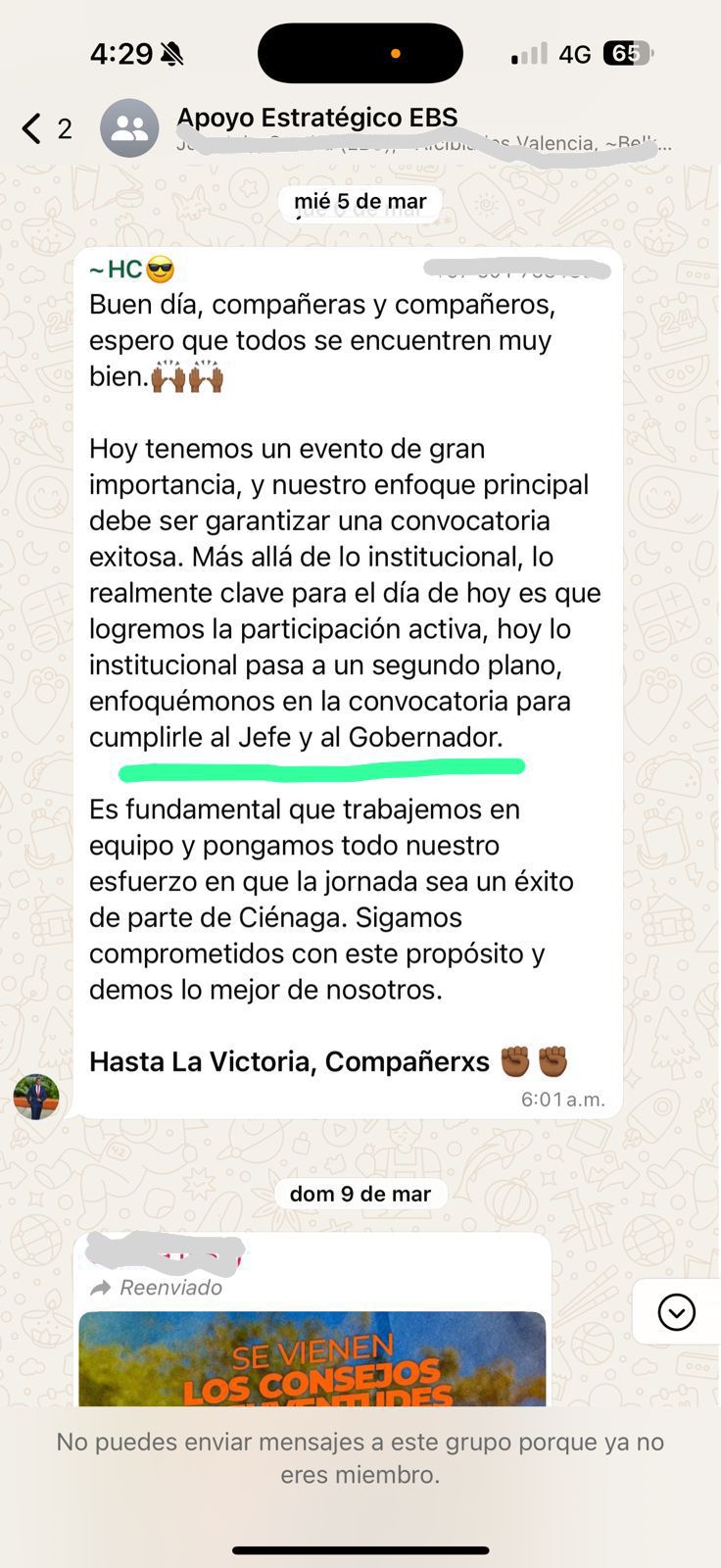 Asi eran instrumentalizados los profesionales