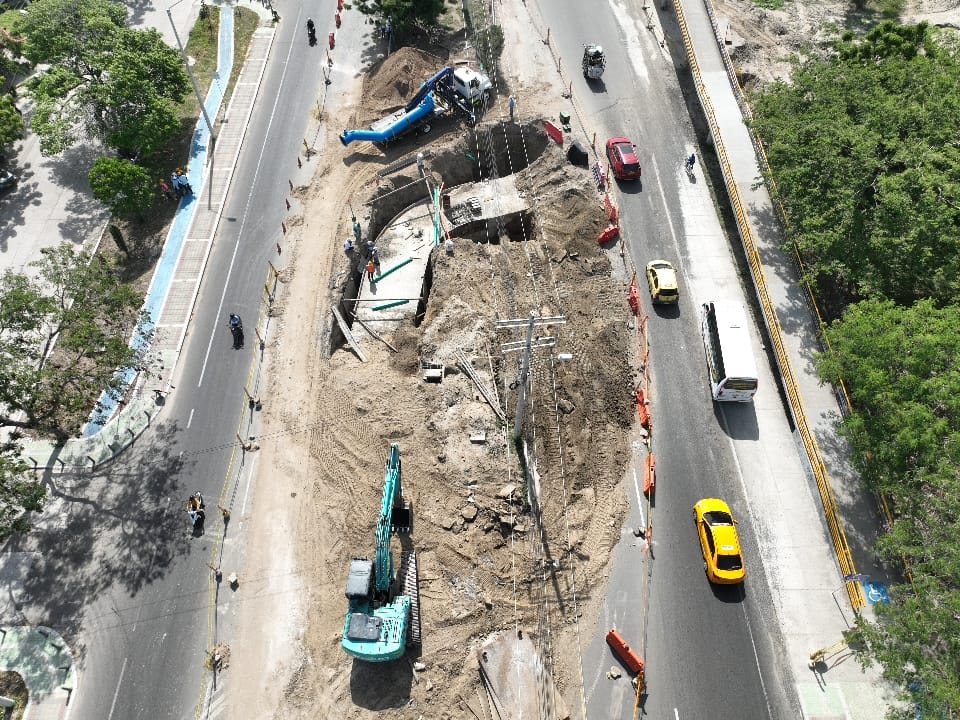 Obras adelantadas.