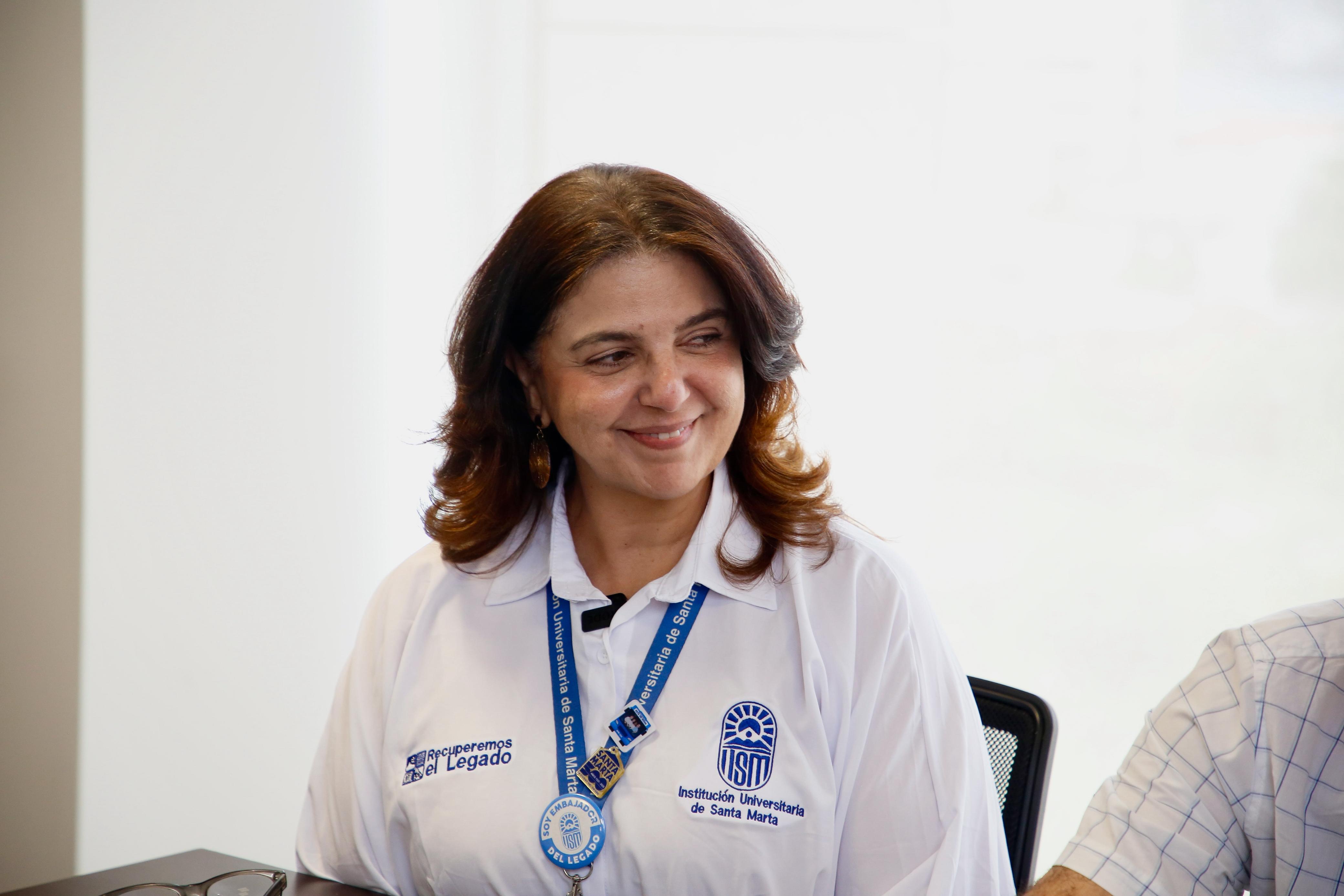 Rectora de la USM, Joceline Azar.