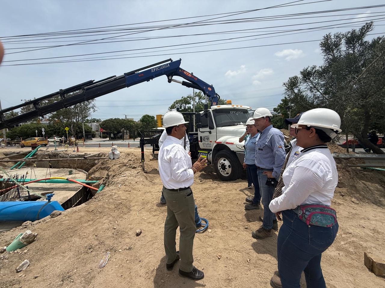 Inspección de obras.