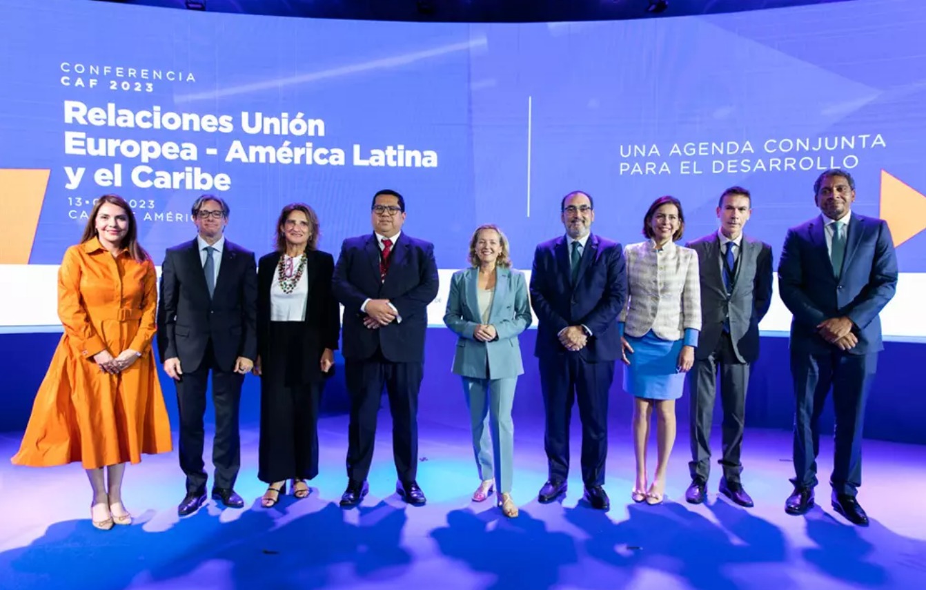 La conferencia de la CAF reúne a líderes de todo el mundo.