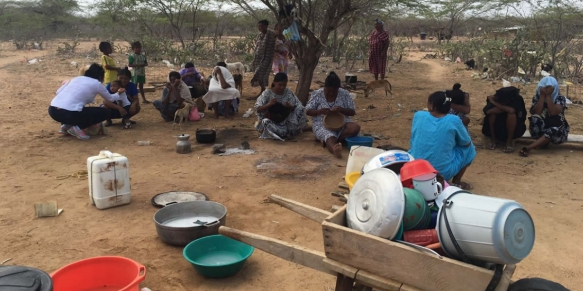 La desnutrición y la tuberculosis afectan a los indígenas de La Guajira.