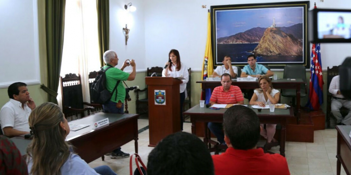 Gobernadora, Rosa Cotes hizo importantes anuncios de inversiones para Santa Marta y otros municipios del Magdalena.